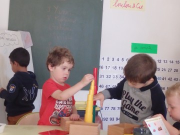 Ateliers Montessori en PS-MS