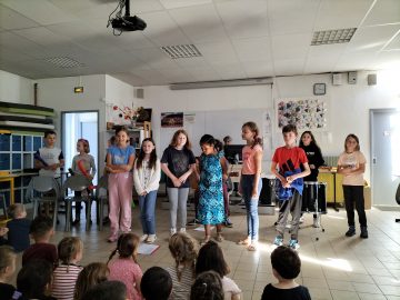 Spectacle de l’atelier Musique