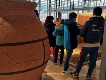 Les latinistes à Saint Romain en Gal