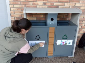 Affichage poubelles