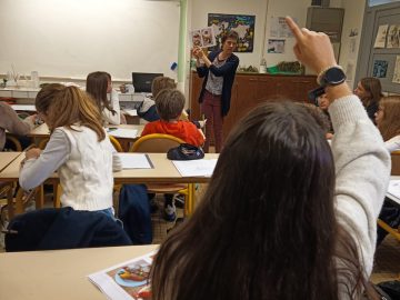 Une diététicienne au collège