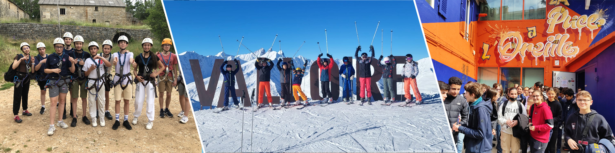 Les voyages scolaires